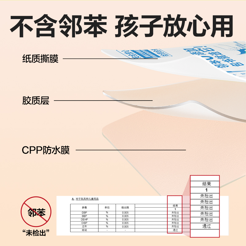得力VM413分段貼包書膜套裝(27張)(混)(套)