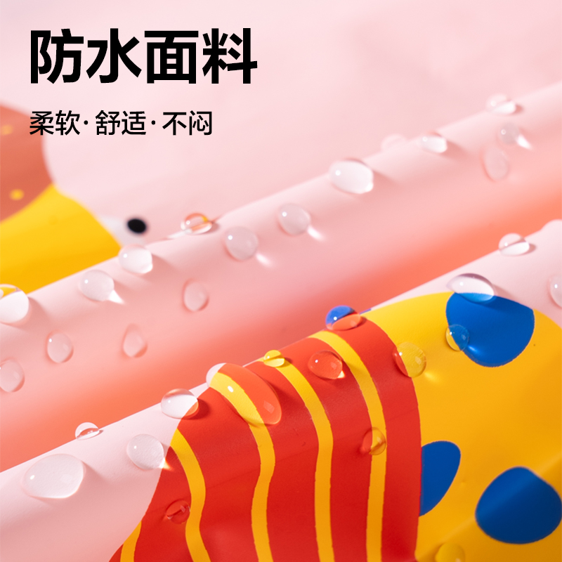 得力LY103兒童雨衣(S碼粉色)(袋)