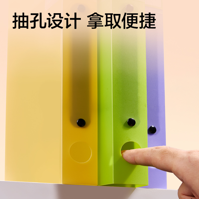 紐賽NS361-B5雙孔資料收納夾(混)(個）
