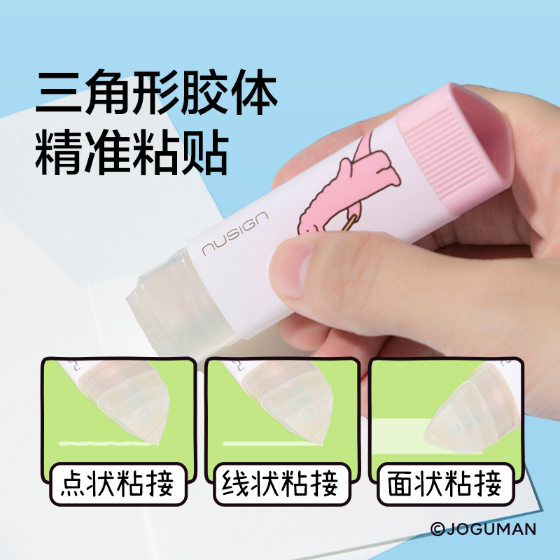 紐賽NS143-Q喬古漫固體膠(混)(三角形13g/支)