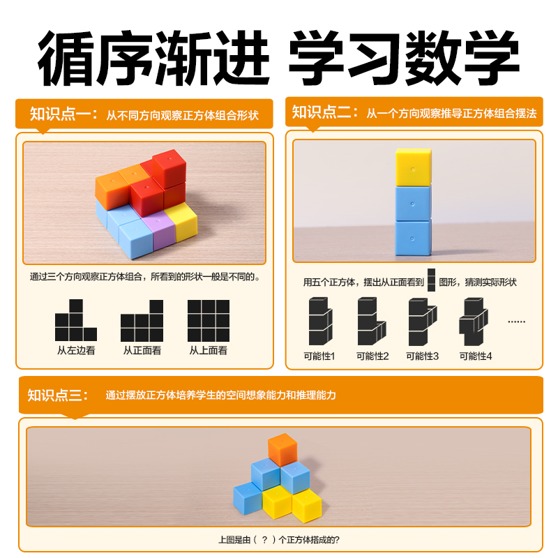 得力YX671學(xué)具磁力正方體-2cm20個(混)(袋)