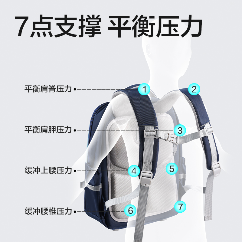得力BB231學院派收納王書包(咖)(個)