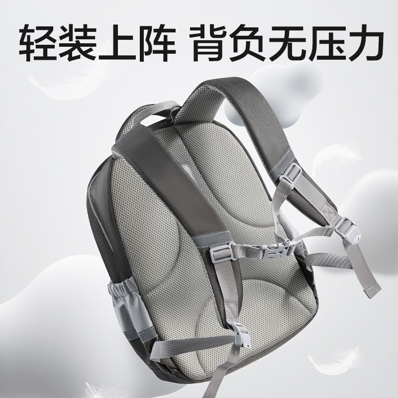 得力BB230學(xué)院派分區(qū)王書包(藍)(個)