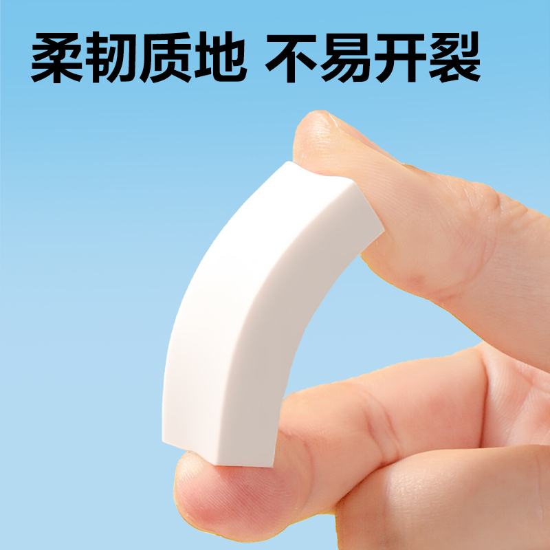 得力7536橡皮擦（白）(塊)