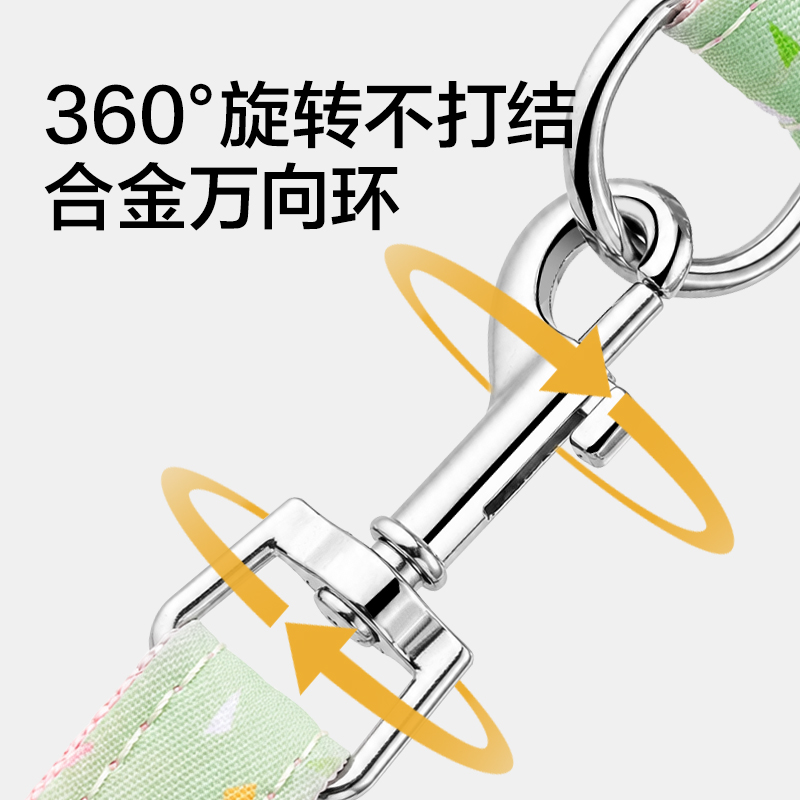 得力Bembam_BM506_M碼工字胸背牽引繩(藍)(個)